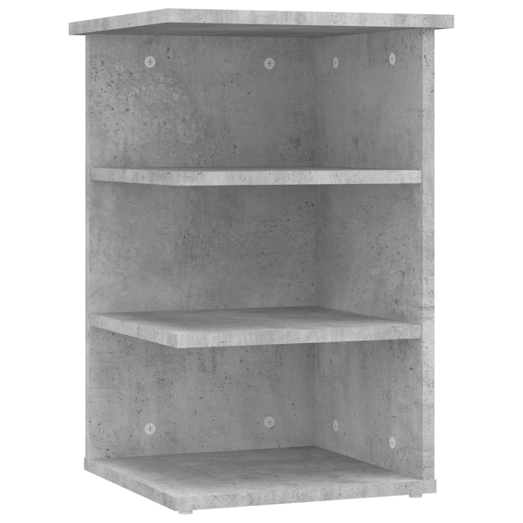 Side Cabinet Concrete Grey 35x35x55 cm Engineered Wood - Bargainia.com - 8720286542002 - 806278