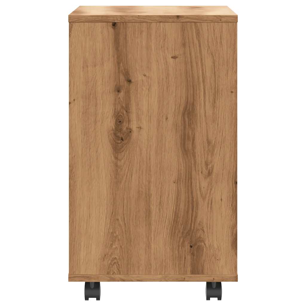 Side Table Artisan Oak 70x35x55 cm Engineered Wood - Bargainia.com - 