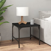 Side Table Black 40x40x35 cm Engineered Wood - Bargainia.com - 8720287197843 - 819402