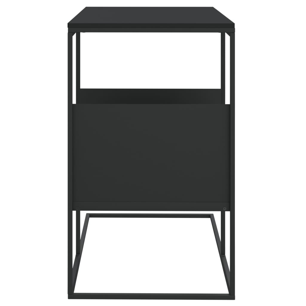 Side Table Black 55x36x59.5 cm Engineered Wood - Bargainia.com - 8720286933657 - 343105