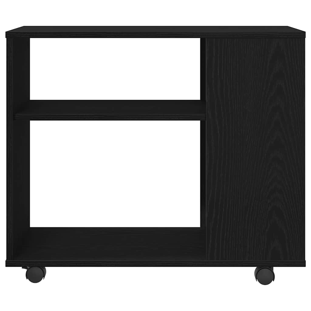 Side Table Black Oak 70x35x60 cm Engineered Wood - Bargainia.com - 8721158768995 - 862496