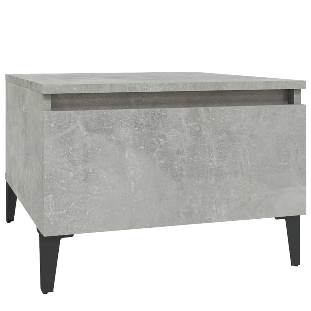 Side Table Concrete Grey 50x46x35 cm Engineered Wood - Bargainia.com - 8720845668693 - 819524