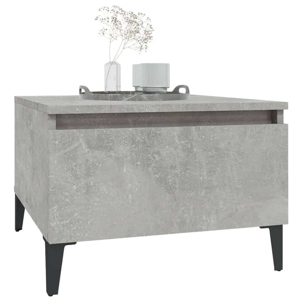 Side Table Concrete Grey 50x46x35 cm Engineered Wood - Bargainia.com - 8720845668693 - 819524