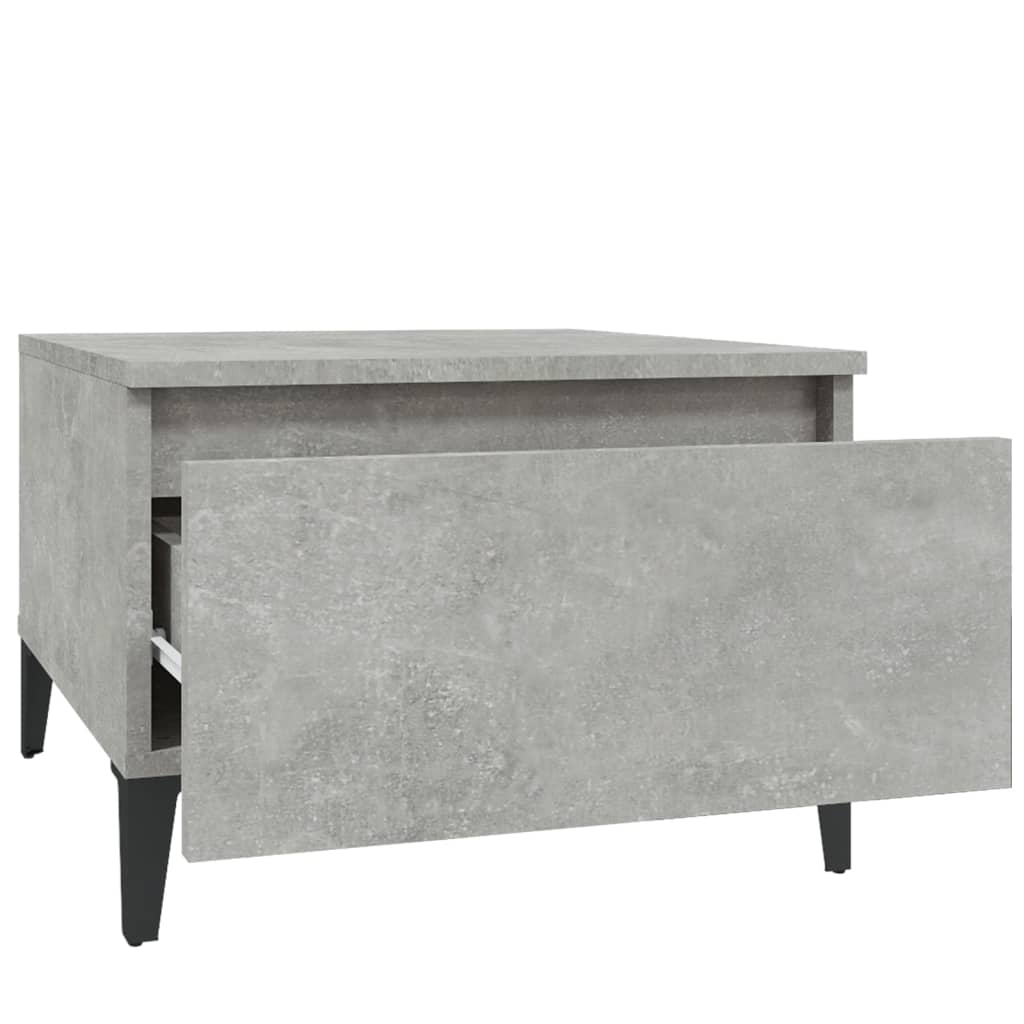 Side Table Concrete Grey 50x46x35 cm Engineered Wood - Bargainia.com - 8720845668693 - 819524