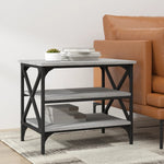 Side Table Grey Sonoma 55x38x45 cm Engineered Wood - Bargainia.com - 