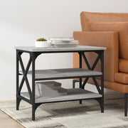 Side Table Grey Sonoma 55x38x45 cm Engineered Wood - Bargainia.com - 8720845558987 - 823335