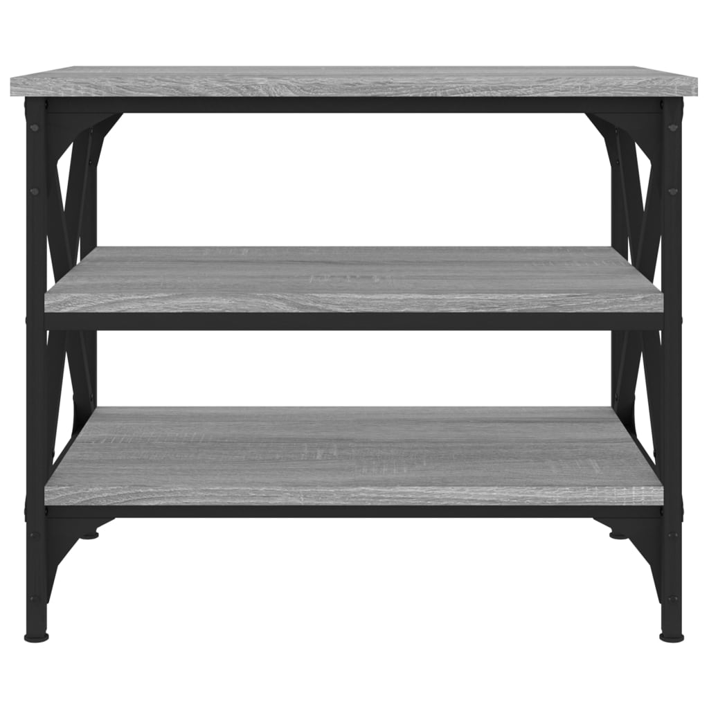 Side Table Grey Sonoma 55x38x45 cm Engineered Wood - Bargainia.com - 8720845558987 - 823335