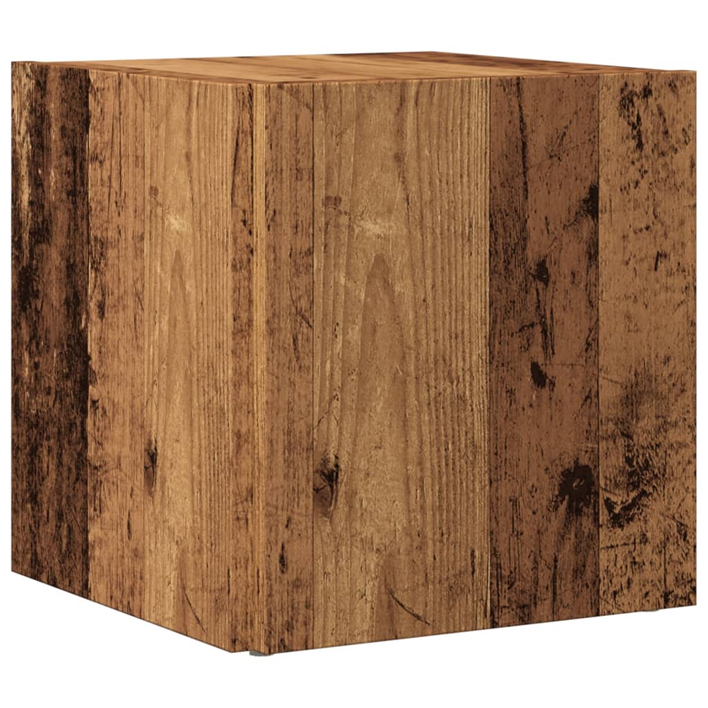 Side Table Old Wood 33x33x34 cm Engineered Wood - Bargainia.com - 8721158440655 - 856716