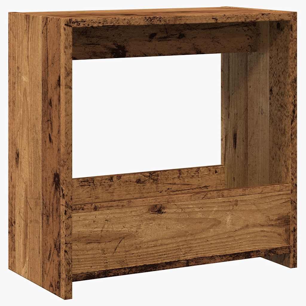 Side Table Old Wood 50x26x50 cm Engineered Wood - Bargainia.com - 8721158438911 - 856538