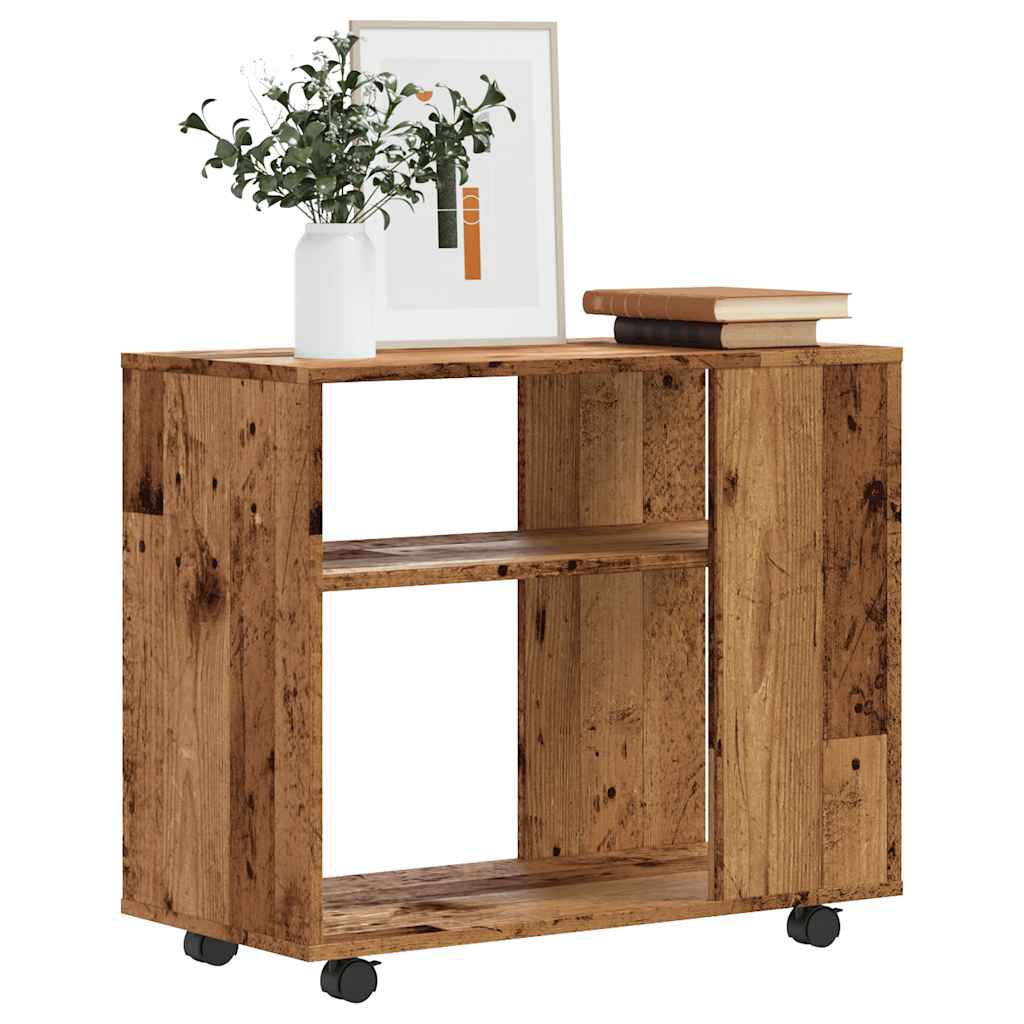 Side Table Old Wood 70x35x55 cm Engineered Wood - Bargainia.com - 8721158435514 - 856026