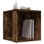 Side Table Smoked Oak 33x33x34.5 cm Engineered Wood - Bargainia.com - 