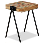Side Table Solid Reclaimed Teak - Bargainia.com - 