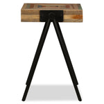Side Table Solid Reclaimed Teak - Bargainia.com - 