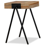 Side Table Solid Reclaimed Teak - Bargainia.com - 