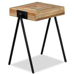Side Table Solid Reclaimed Teak - Bargainia.com - 