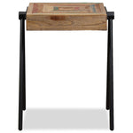 Side Table Solid Reclaimed Teak - Bargainia.com - 