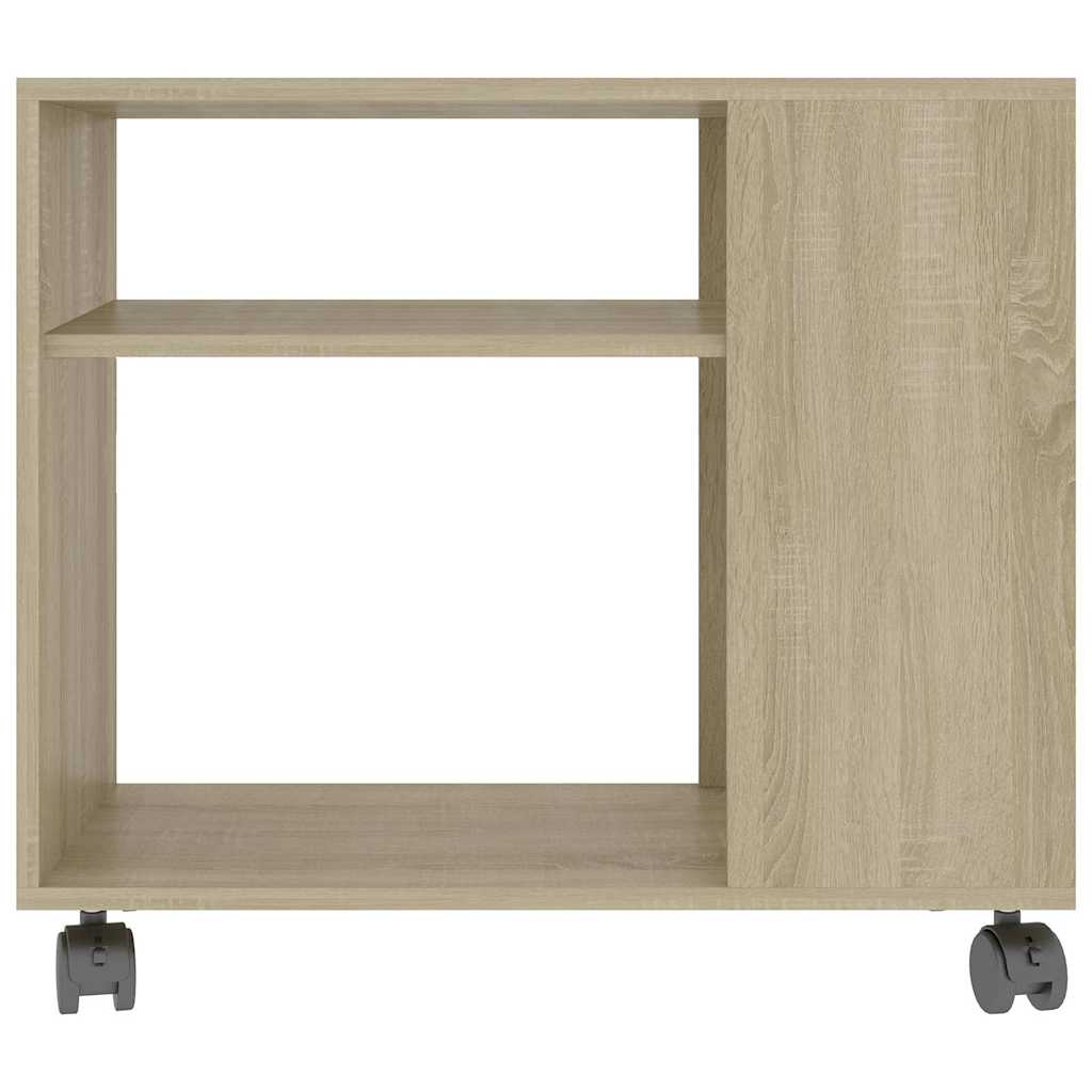 Side Table Sonoma Oak 70x35x55 cm Engineered Wood - Bargainia.com - 8719883916095 - 802123