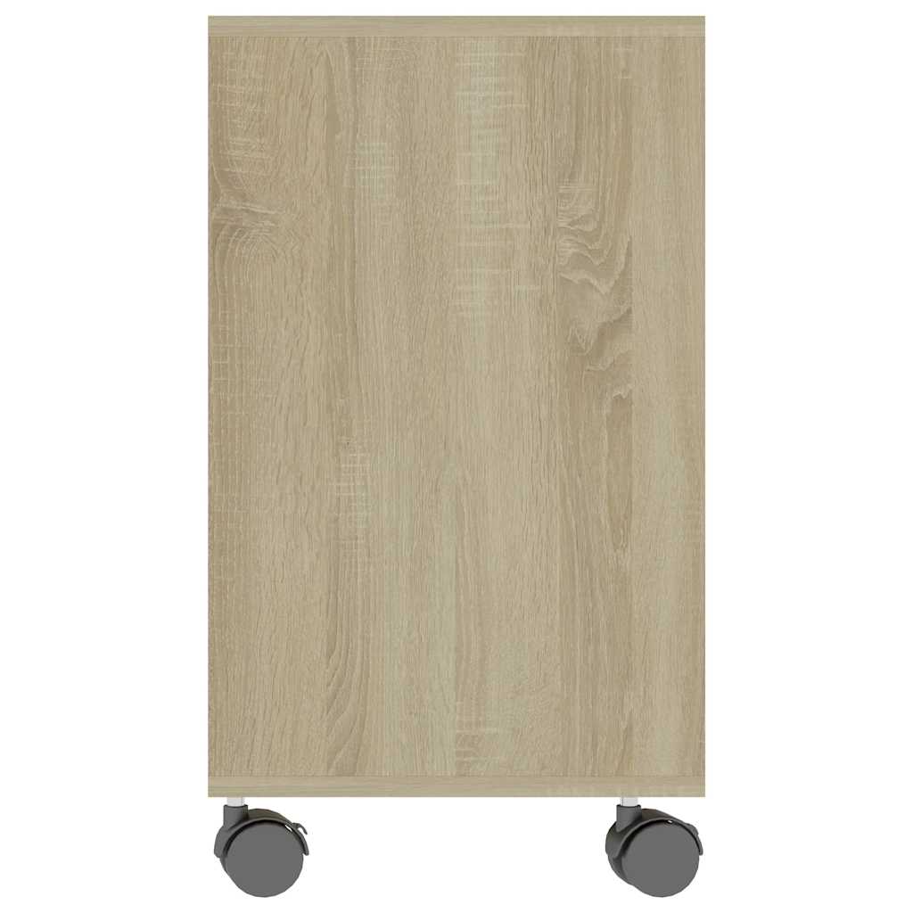 Side Table Sonoma Oak 70x35x55 cm Engineered Wood - Bargainia.com - 8719883916095 - 802123