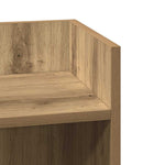 Side Table with Shelf Artisan Oak 25.5x27x60 cm - Bargainia.com - 