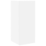 Side Table with Shelf Black 25.5x27x60 cm - Bargainia.com - 