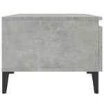 Side Tables 2 pcs Concrete Grey 50x46x35 cm Engineered Wood - Bargainia.com - 