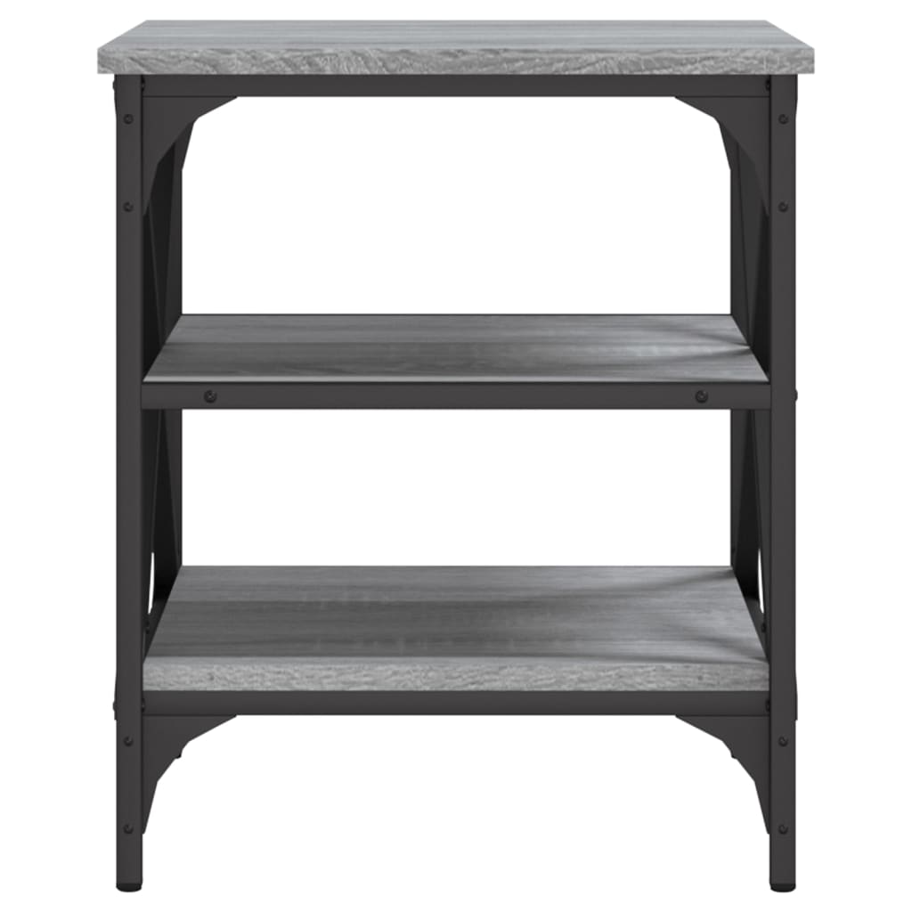 Side Tables 2 pcs Grey Sonoma 40x42x50 cm Engineered Wood - Bargainia.com - 8720845718091 - 825779