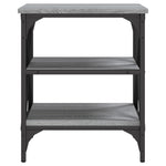 Side Tables 2 pcs Grey Sonoma 40x42x50 cm Engineered Wood - Bargainia.com - 