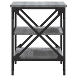 Side Tables 2 pcs Grey Sonoma 40x42x50 cm Engineered Wood - Bargainia.com - 