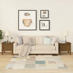 Side Tables 2 pcs Honey Brown 40x40x39 cm Solid Wood Pine - Bargainia.com - 