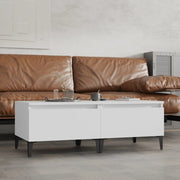 Side Tables 2 pcs White 50x46x35 cm Engineered Wood - Bargainia.com - 8720845668624 - 819517