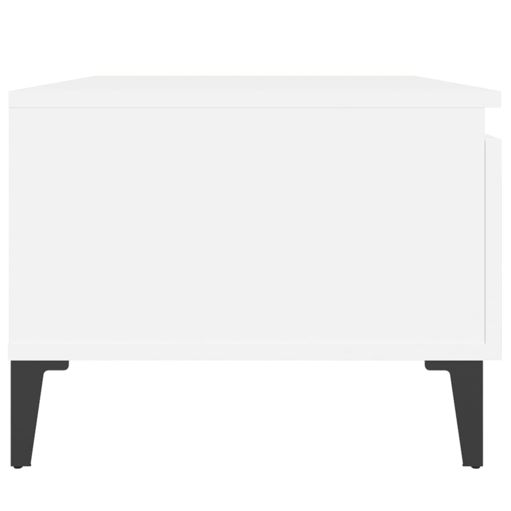 Side Tables 2 pcs White 50x46x35 cm Engineered Wood - Bargainia.com - 8720845668624 - 819517