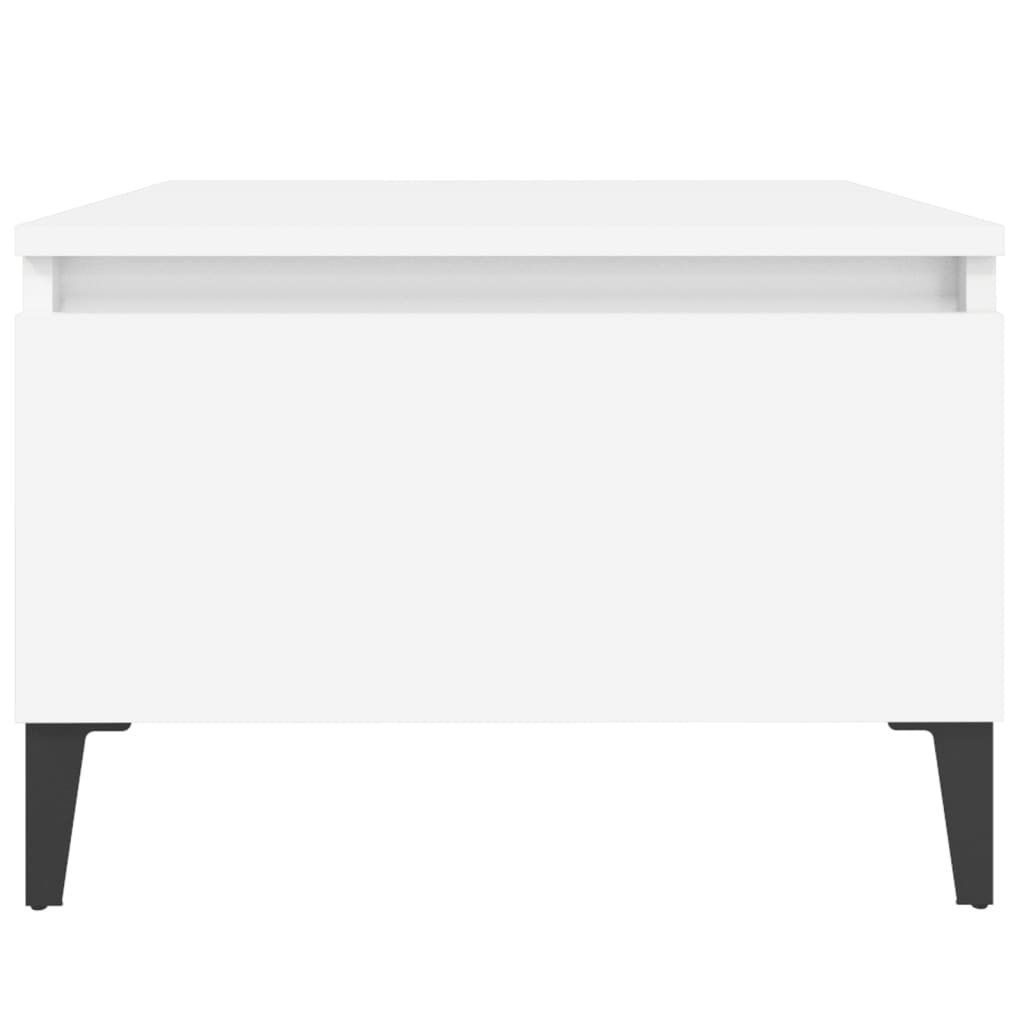 Side Tables 2 pcs White 50x46x35 cm Engineered Wood - Bargainia.com - 8720845668624 - 819517