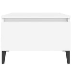 Side Tables 2 pcs White 50x46x35 cm Engineered Wood - Bargainia.com - 