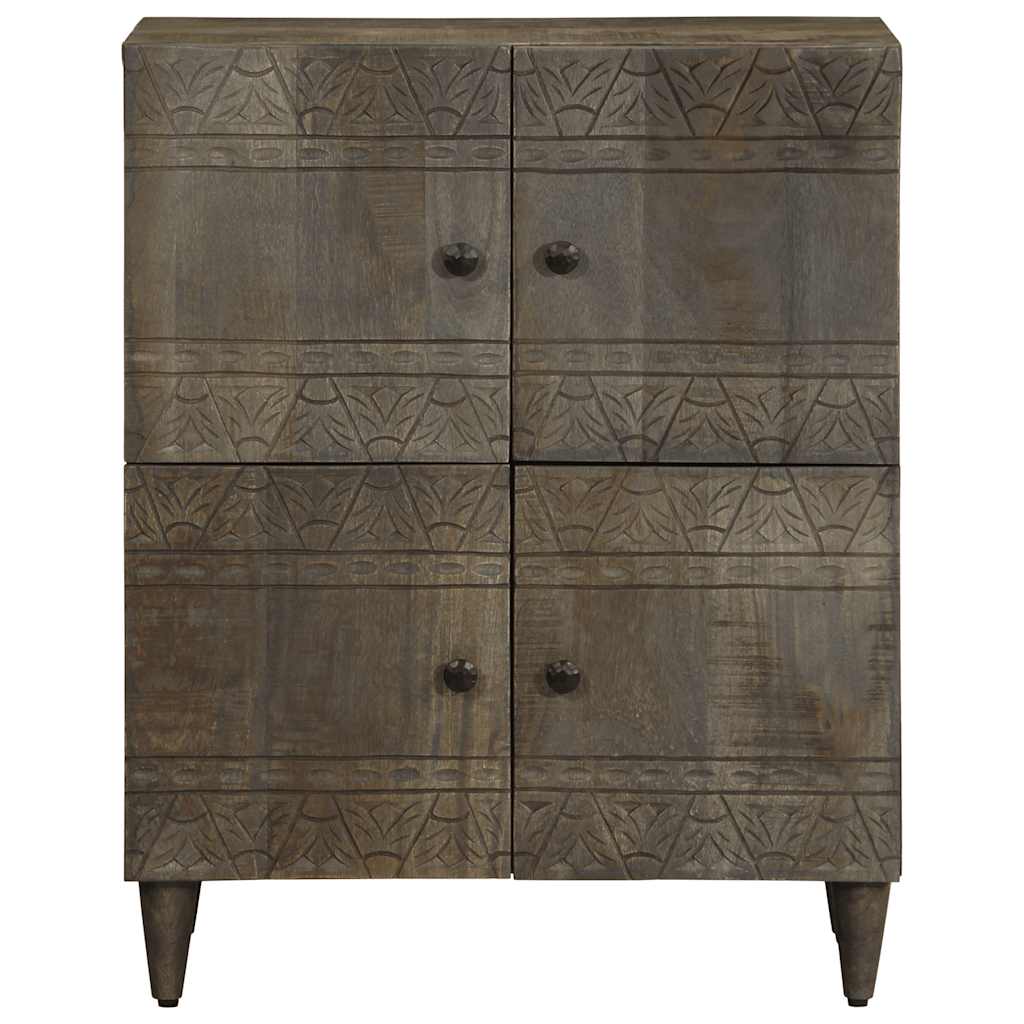Sideboard 60x33x75 cm Solid Wood Mango - Bargainia.com - 