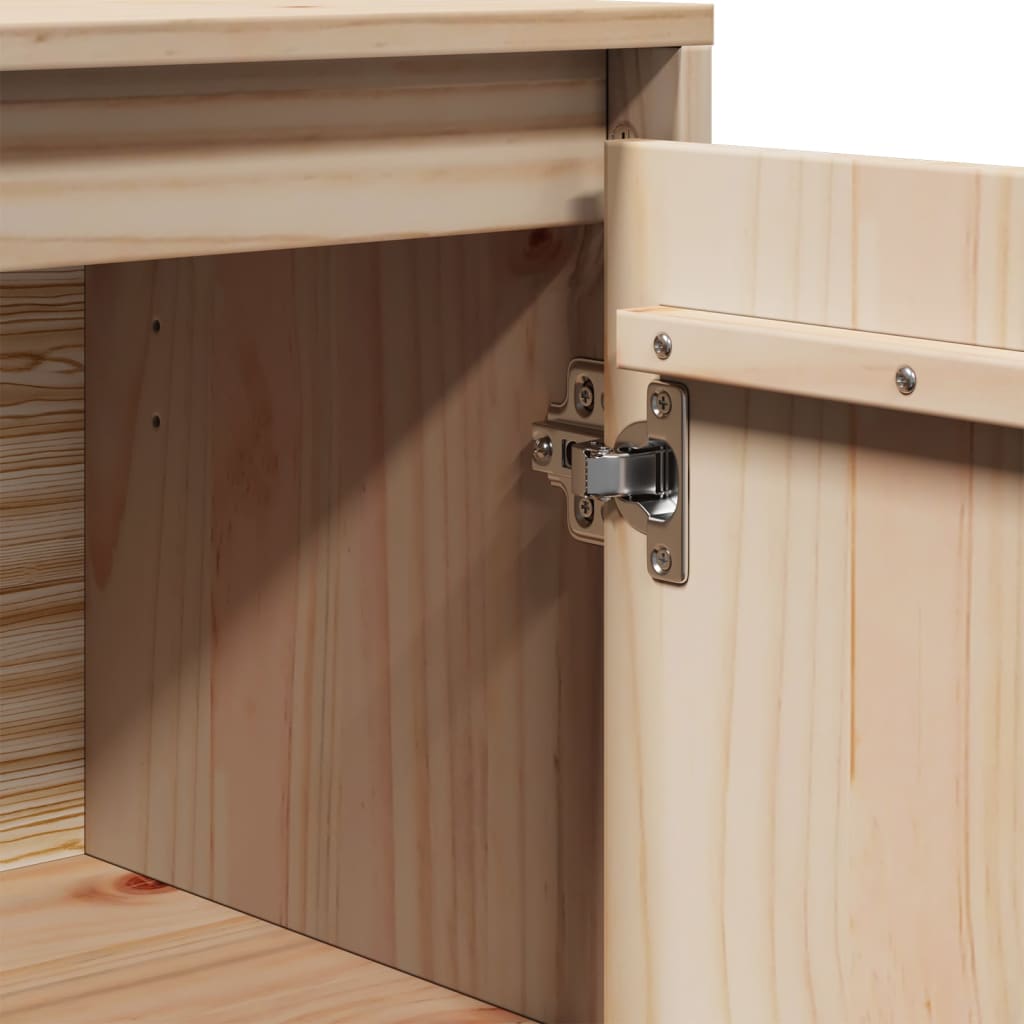 Sideboard 60x34x75 cm Solid Wood Pine - Bargainia.com - 