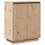 Sideboard 60x34x75 cm Solid Wood Pine - Bargainia.com - 