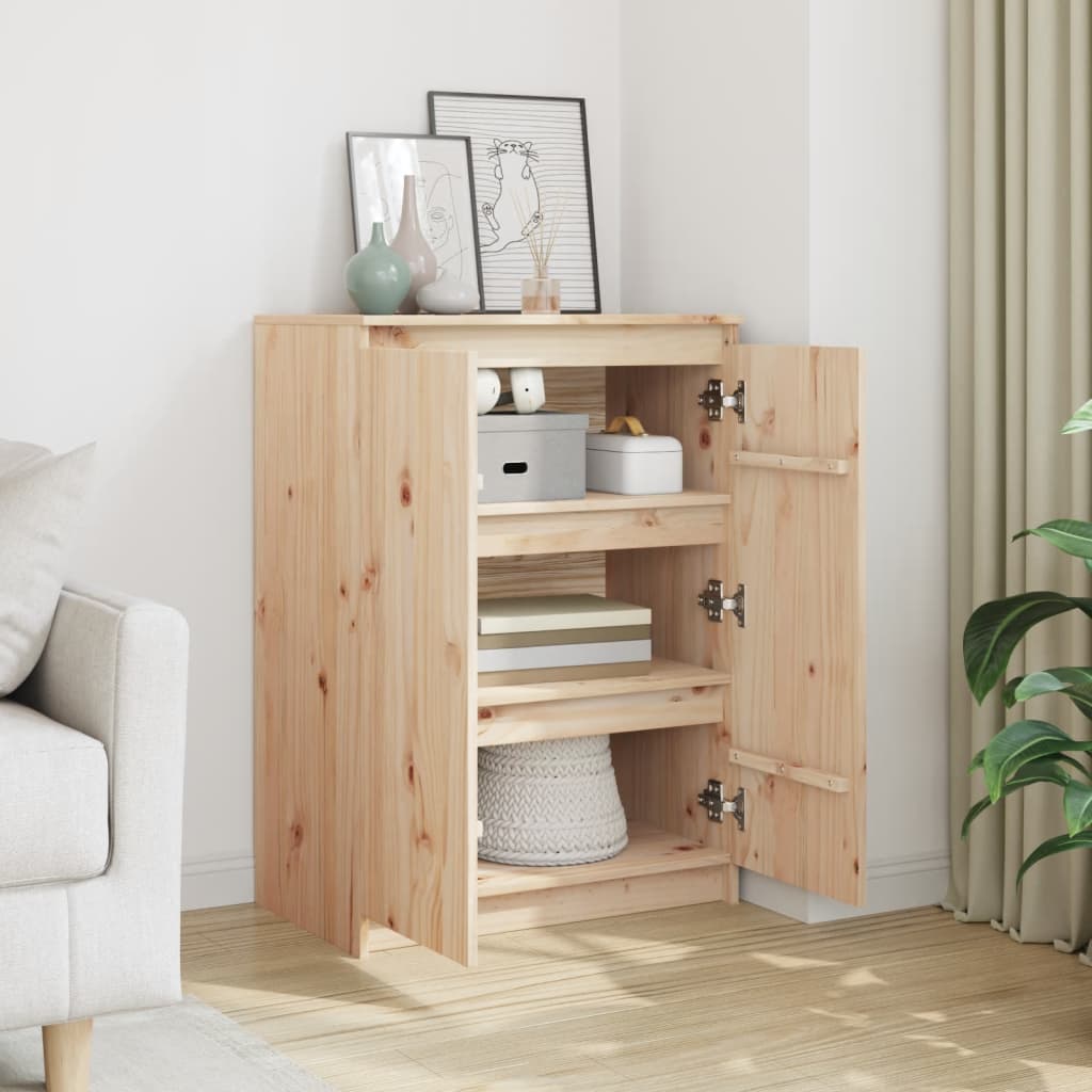 Sideboard 60x36x84 cm Solid Pinewood - Bargainia.com - 8720286608081 - 808108