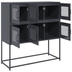 Sideboard Anthracite 100.5x39x107 cm Cold - rolled Steel - Bargainia.com - 