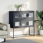 Sideboard Anthracite 100.5x39x107 cm Cold - rolled Steel - Bargainia.com - 