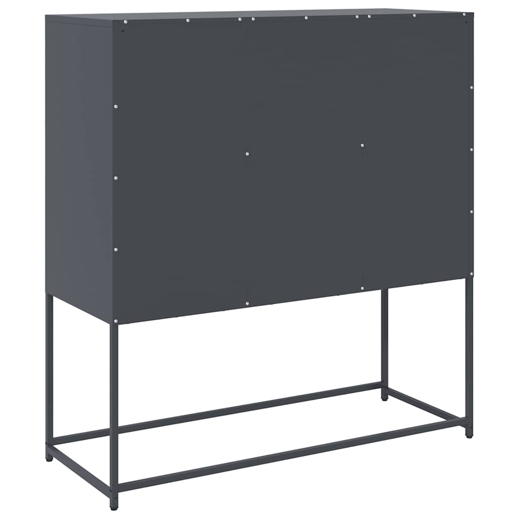 Sideboard Anthracite 100.5x39x107 cm Cold - rolled Steel - Bargainia.com - 