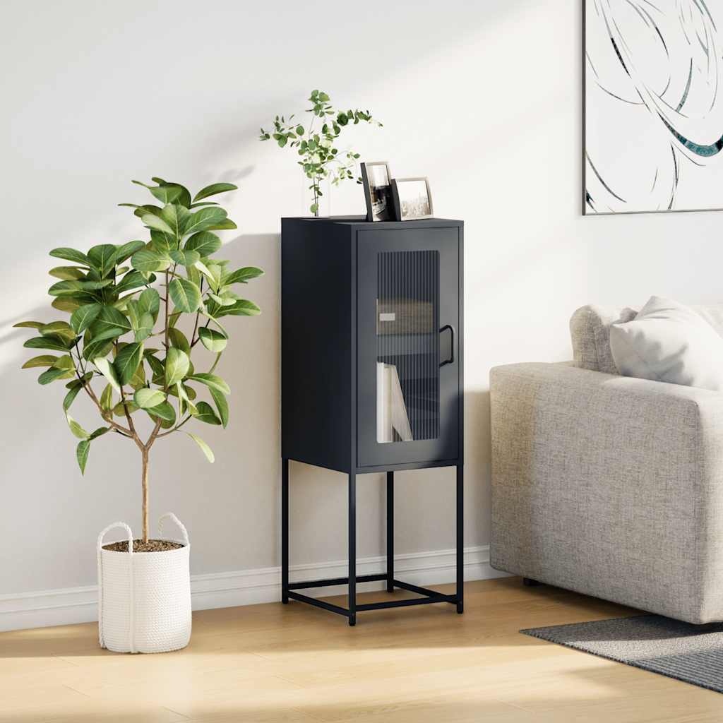 Sideboard Anthracite 36x39x107 cm Cold - rolled Steel - Bargainia.com - 