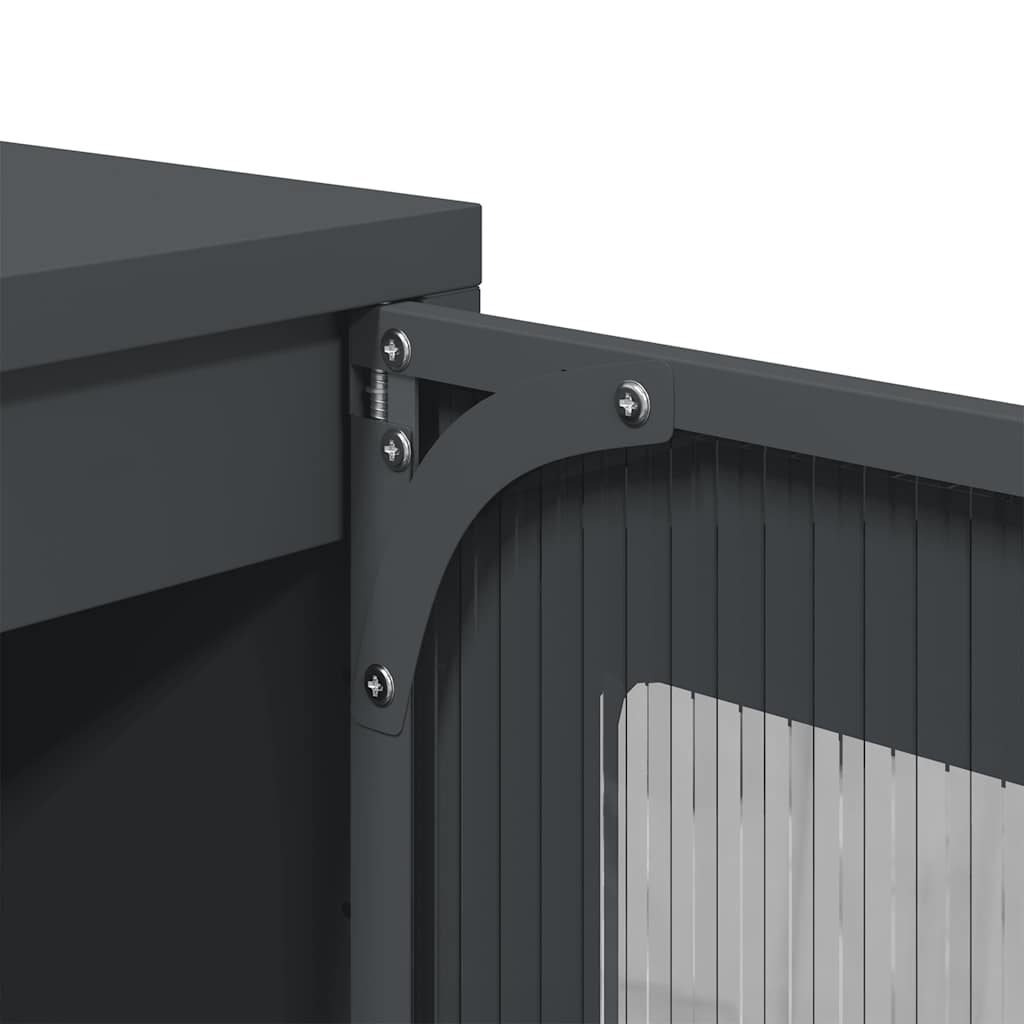 Sideboard Anthracite 36x39x107 cm Cold - rolled Steel - Bargainia.com - 