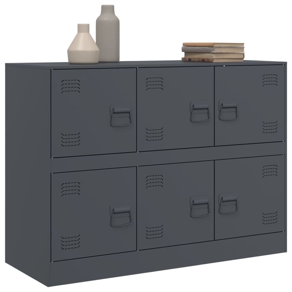 Sideboard Anthracite 99x39x73 cm Steel - Bargainia.com - 8721012426887 - 841795