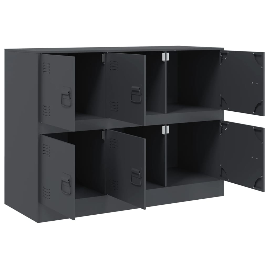 Sideboard Anthracite 99x39x73 cm Steel - Bargainia.com - 8721012426887 - 841795