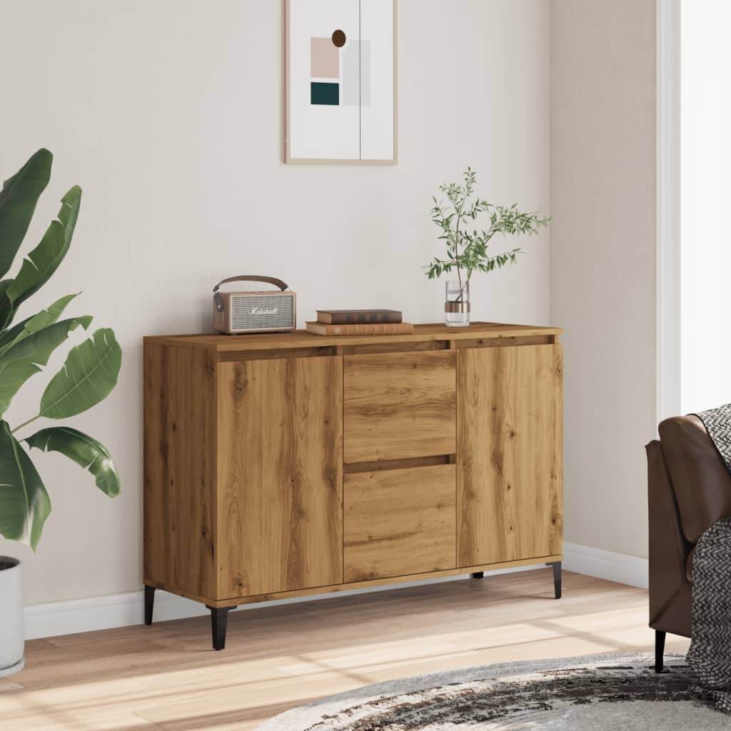 Sideboard Artisan Oak 102x35x70 cm Engineered Wood - Bargainia.com - 8721158438607 - 856487