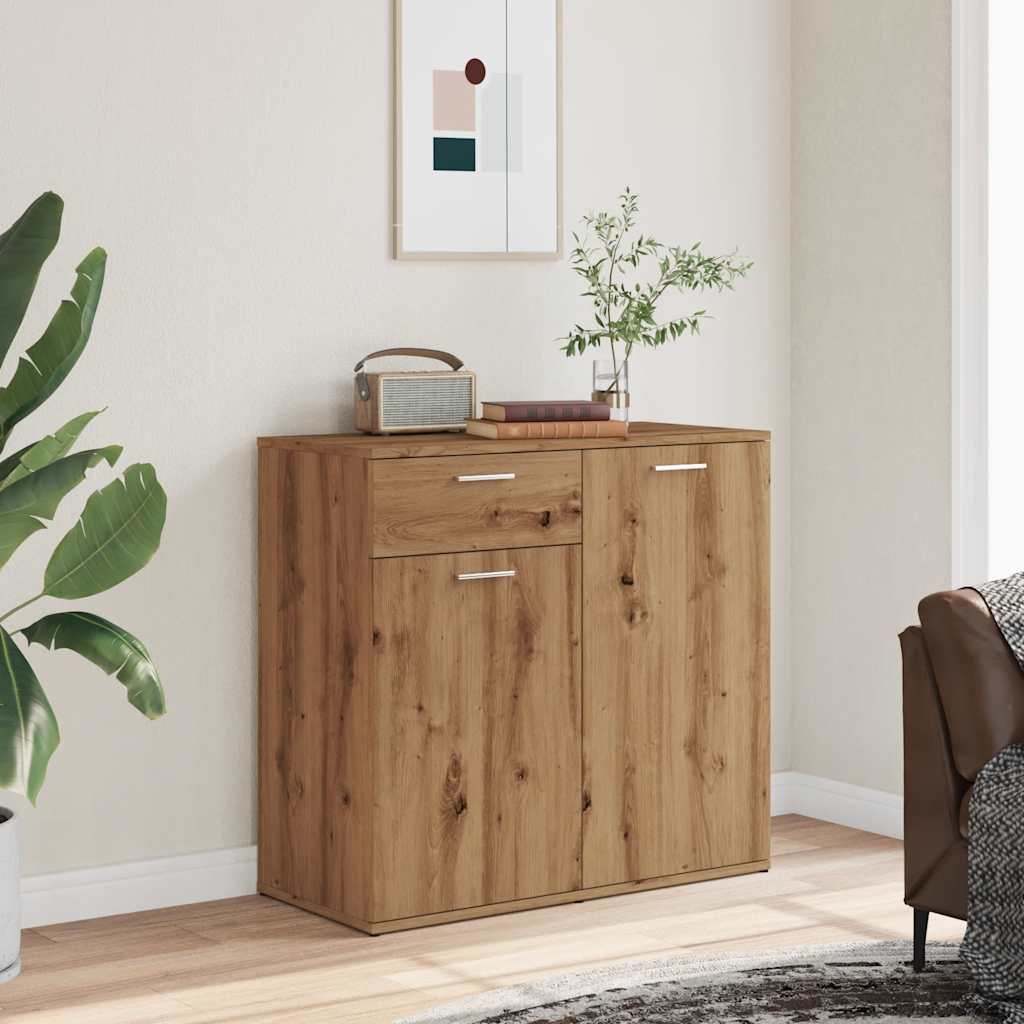 Sideboard Artisan Oak 80x36x75 cm Engineered Wood - Bargainia.com - 8721158435323 - 856007