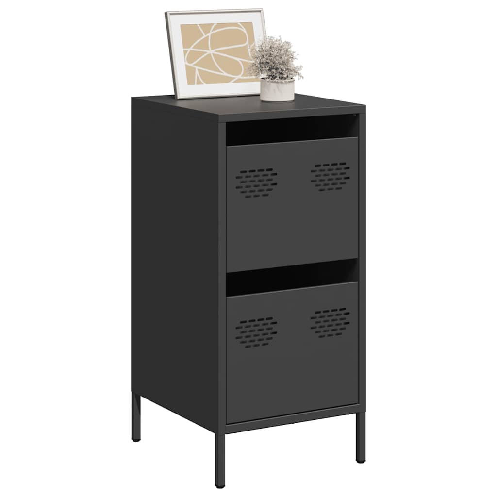 Sideboard Black 35x39x73.5 cm Cold - rolled Steel - Bargainia.com - 8721102931512 - 851394
