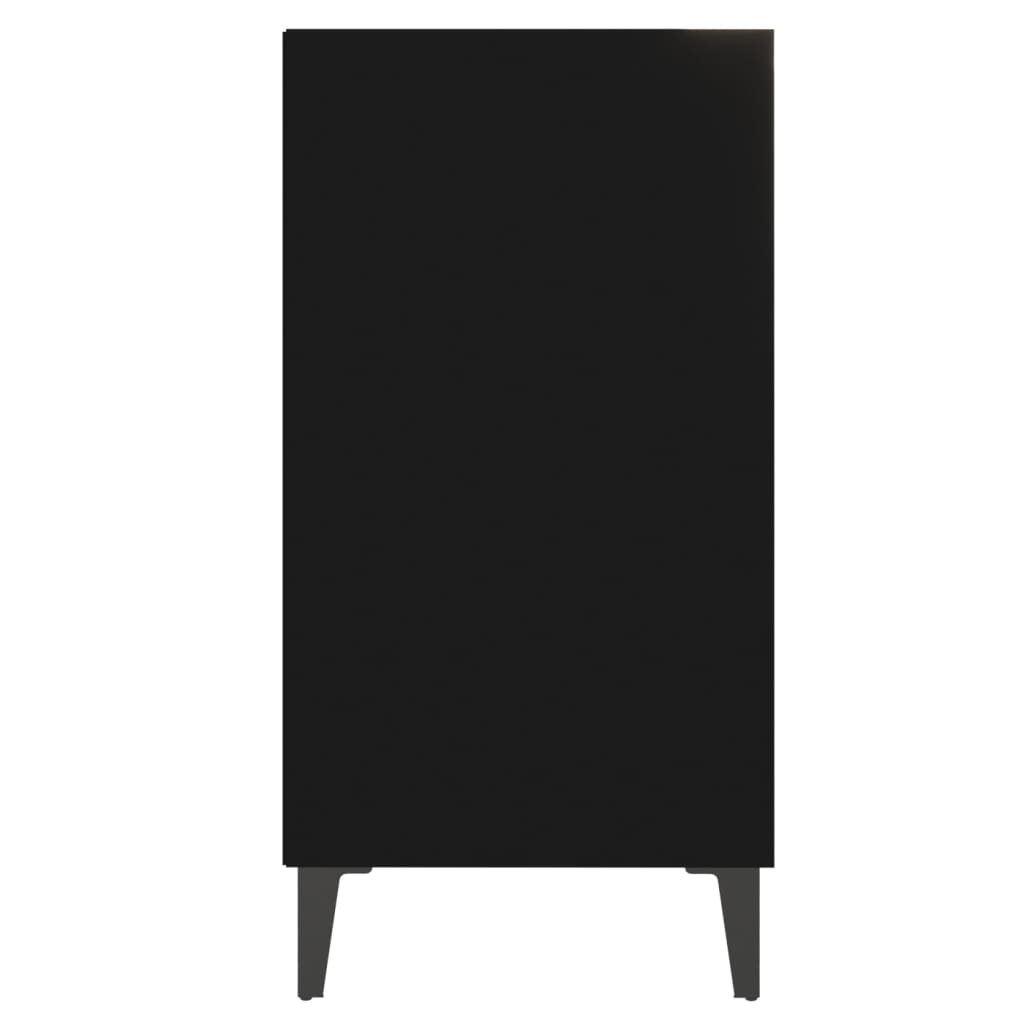 Sideboard Black 57x35x70 cm Engineered Wood - Bargainia.com - 