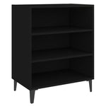 Sideboard Black 57x35x70 cm Engineered Wood - Bargainia.com - 