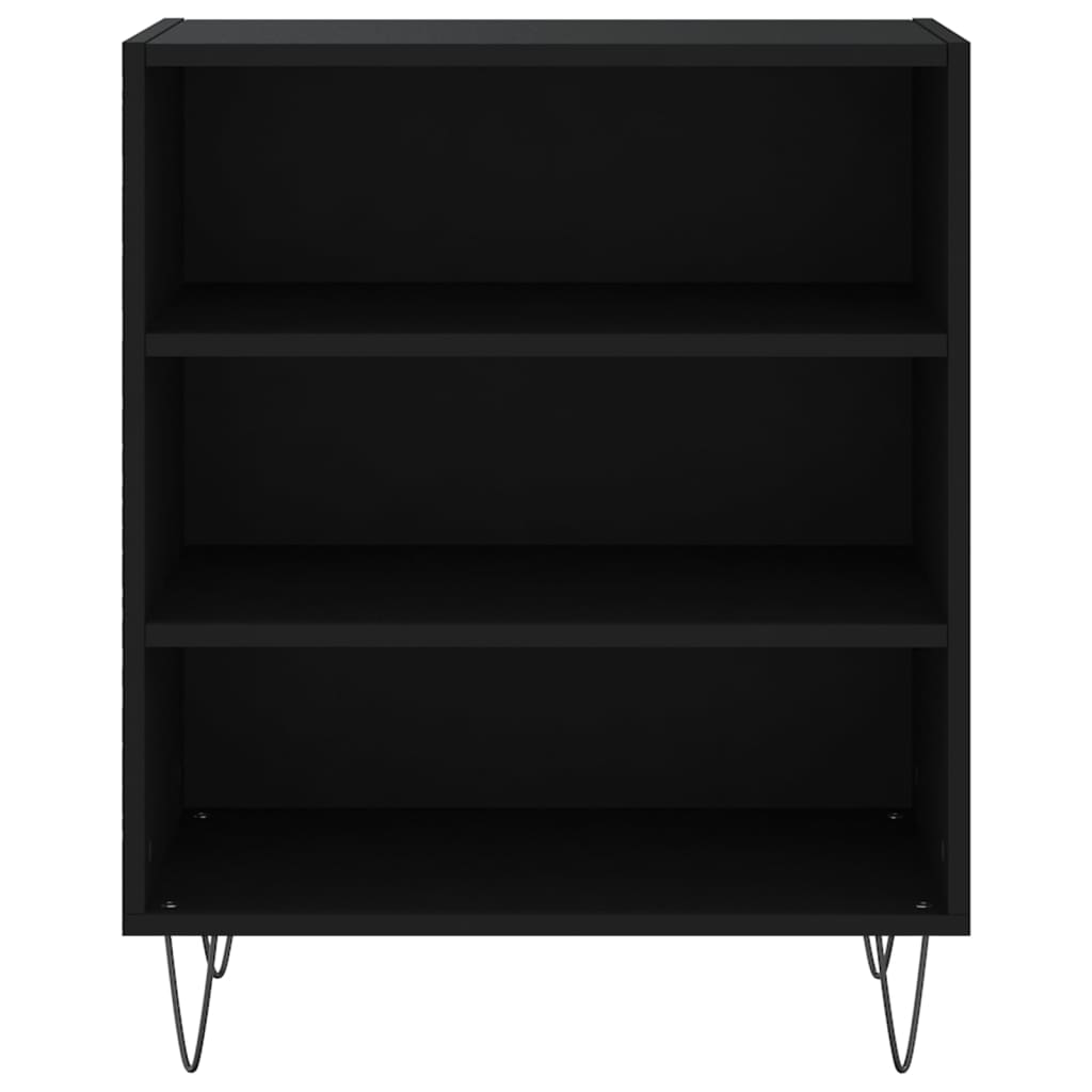 Sideboard Black 57x35x70 cm Engineered Wood - Bargainia.com - 
